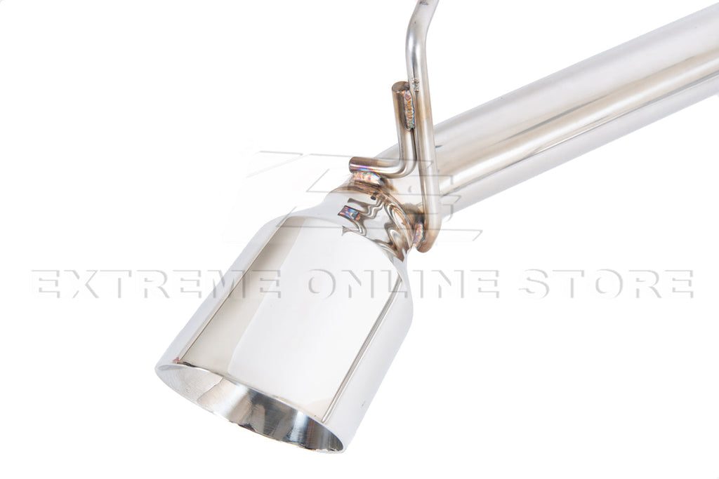 2014-2016 Infiniti Q60 Muffler Delete Axle Back Dual Tips Exhaust