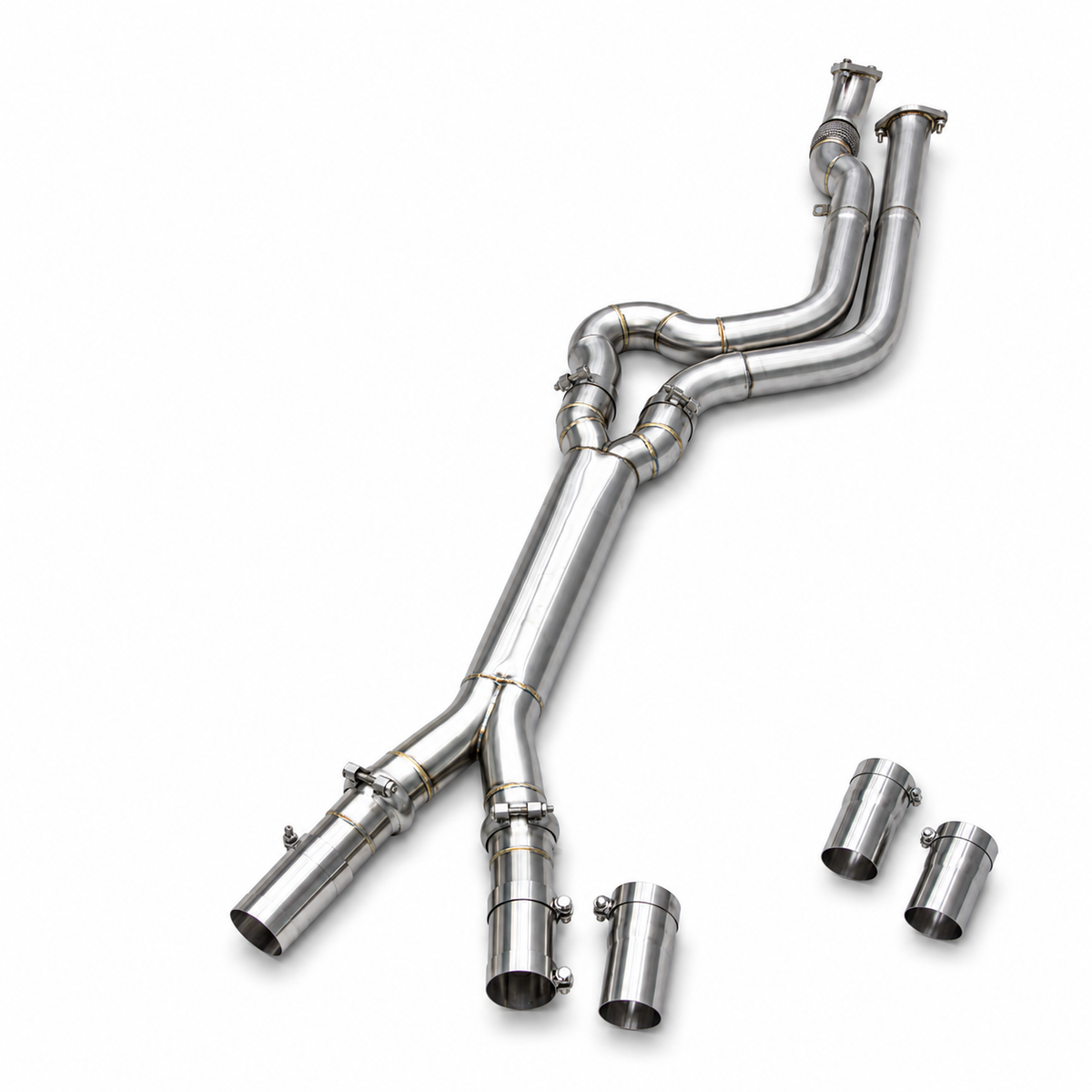 304 Stainless Exhaust System FTM Midpipe for BMW G80 G82 G83 M3 M4