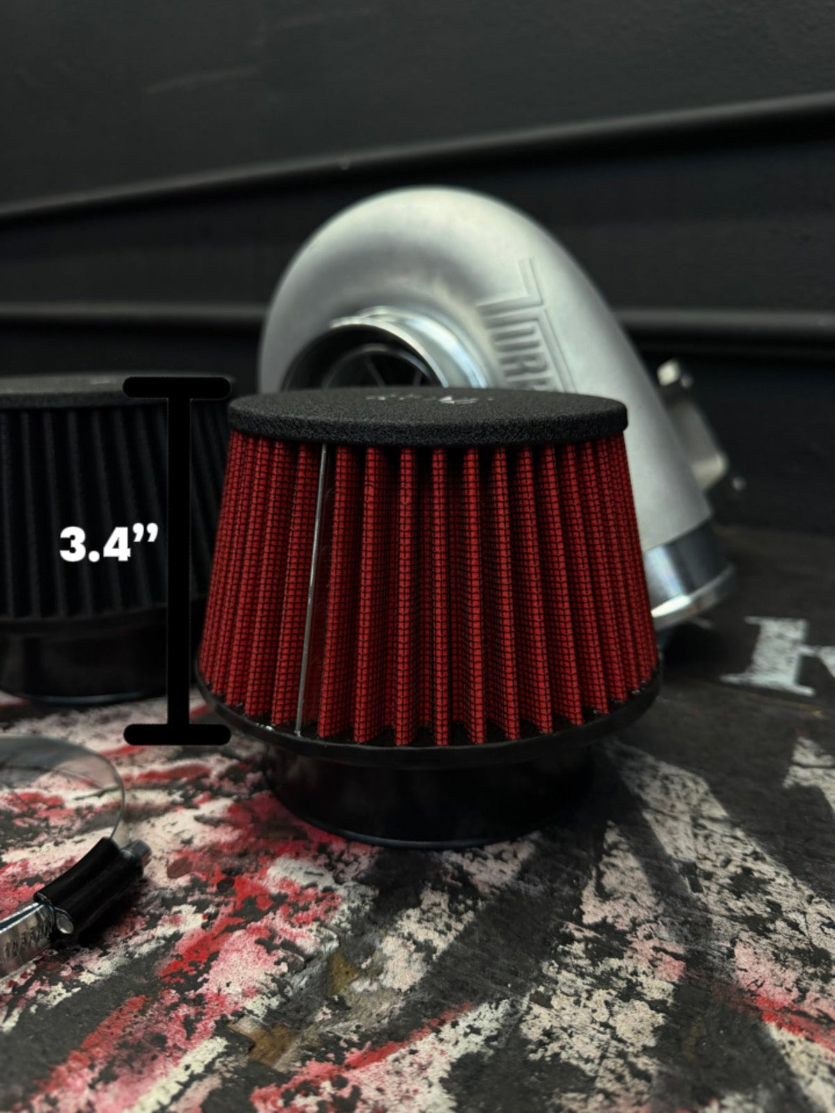 Rvng “Stubby” CFRAME/HUNTSMEN Turbo Air Filter