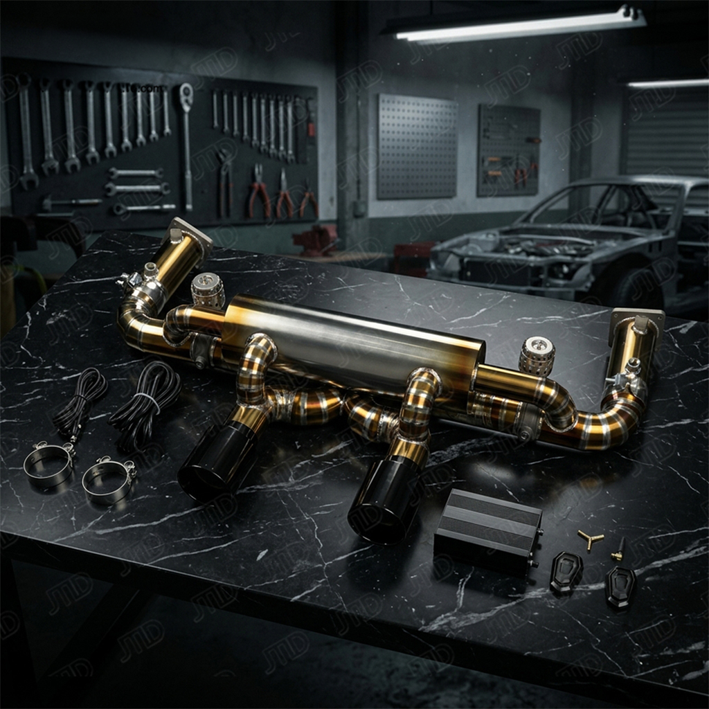 Titanium Alloy Performance Exhaust System for Porsche 911 Carrera GTS 991.2