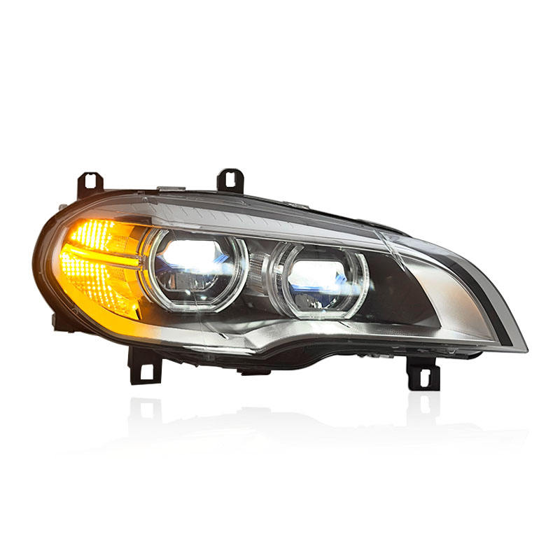 LED Headlights for BMW X5 E70 2007-2013 Plug-and-Play Headlight Assembly