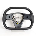 Cybertruck Style Heated Full Leather Steering Wheel for Tesla Model 3 & Model Y
