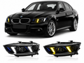 VEKTO Dual-Color Laser LED Headlights for BMW 3 Series E90 2005-2012