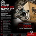 BTR 2010-12 *13-14* Hyundai Genesis Coupe 2.0T Bolt on Ball Bearing Turbo Kit (BTR-GC3076BB) V2