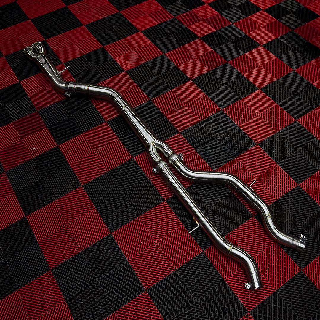 Rvng (F80/F82) 4” S55 Single Mid Pipe