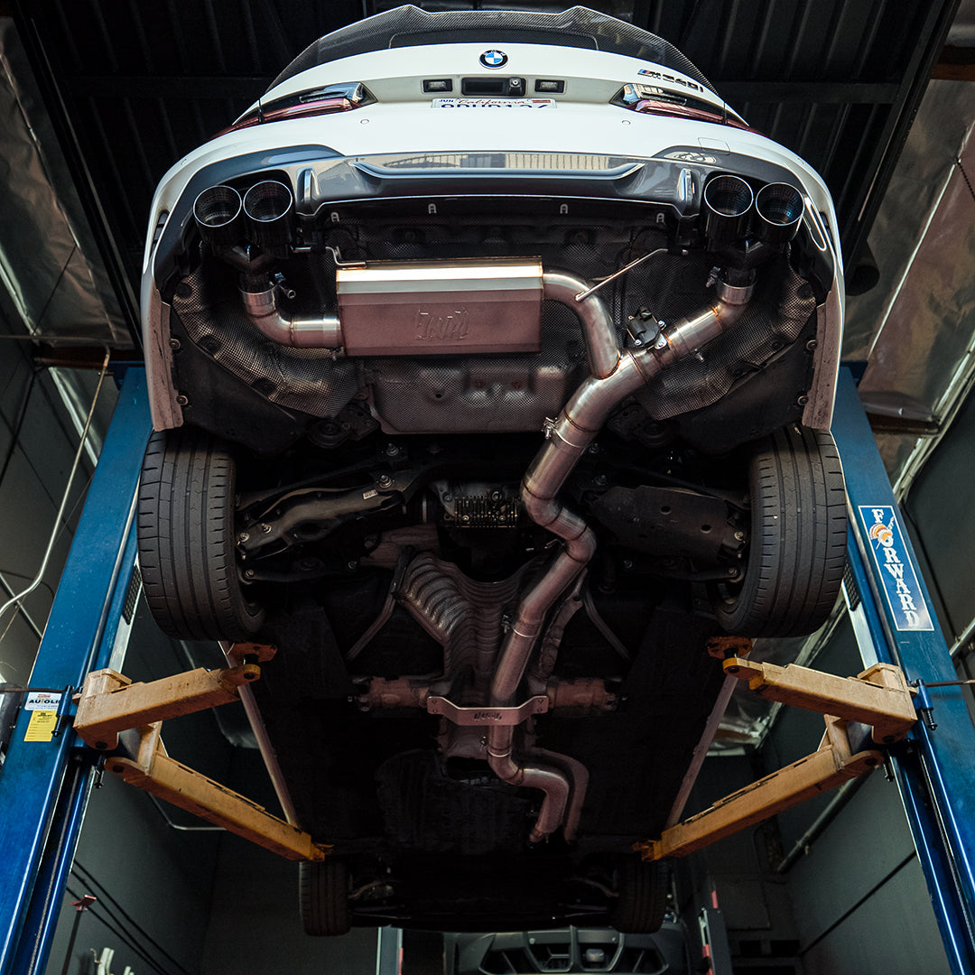 Rvng 4” True Single G2X GEN2 & 3 M340/M440i Valved Exhaust system by Rvng RaceWorks