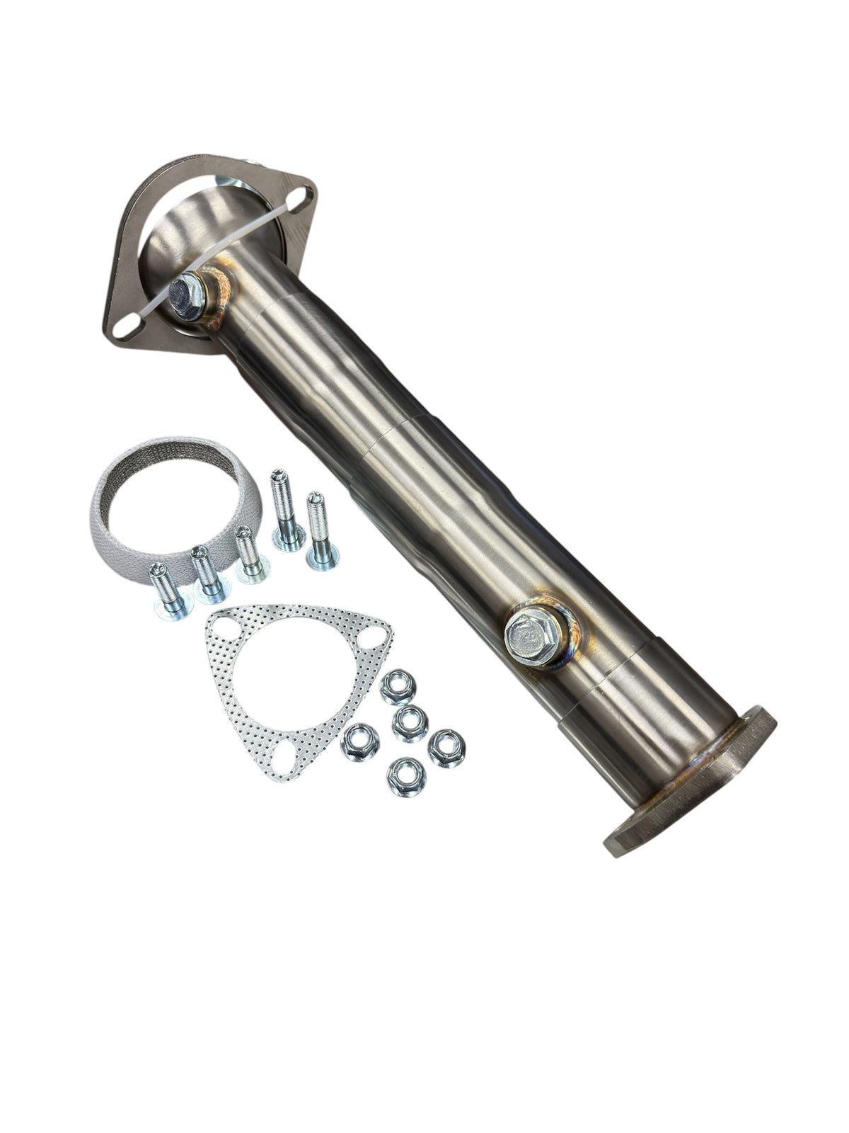 SPDZ1 T304 Telescoping Test Pipe - 88-00 Honda Civic / 90-01 Acura Integra 3.0" by Speedzone Performance LLC