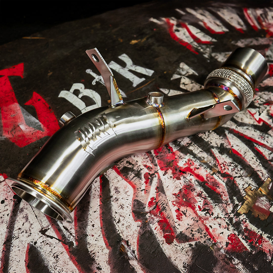 Rvng N55 F01,F02 740i,F10,F11,F15,F07 535i F06, F12, F13 640i E70, E71 X5 X6 Downpipe