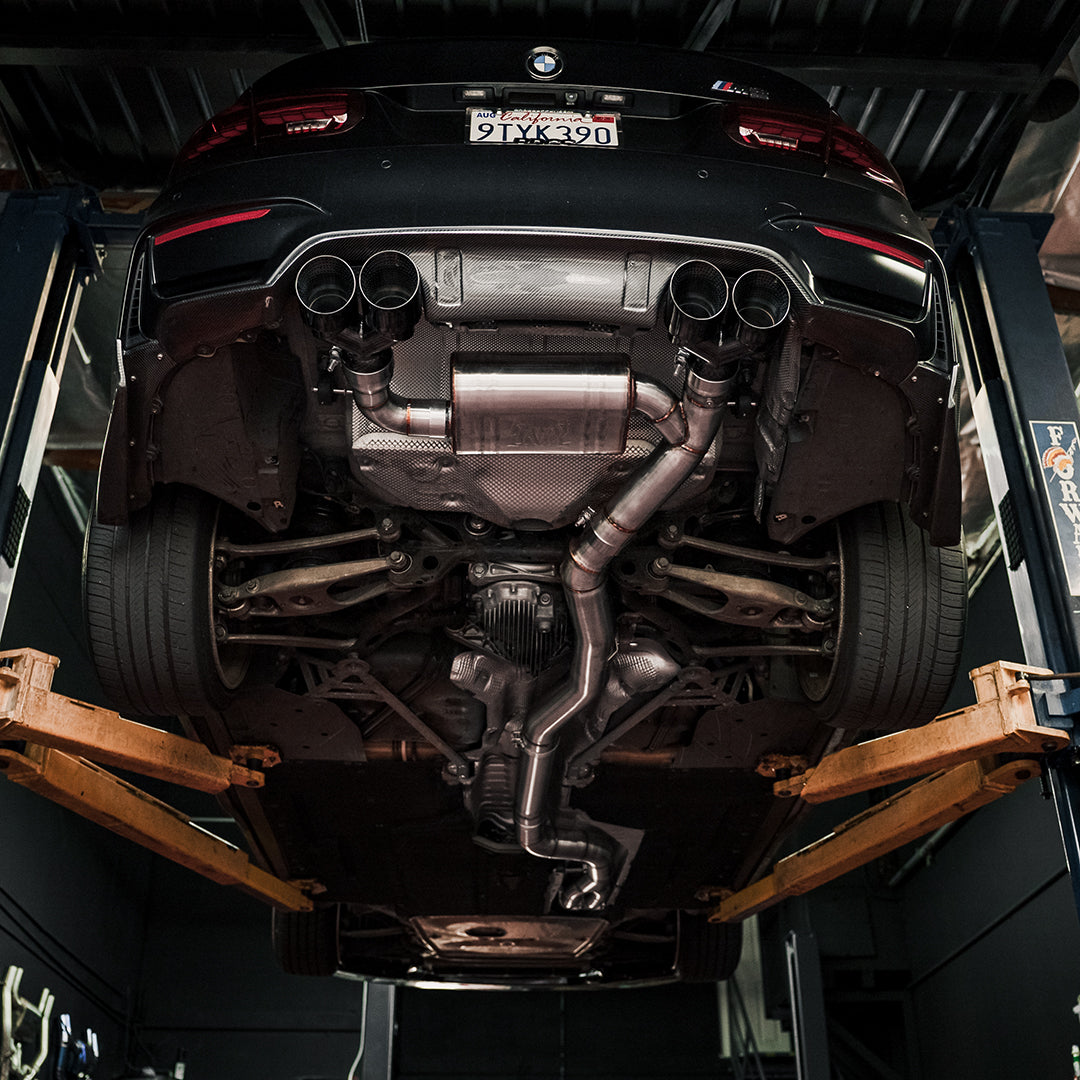 Rvng Designed 4” True Single Valved Exhaust System (F80 M3/F82 M4) by Rvng RaceWorks