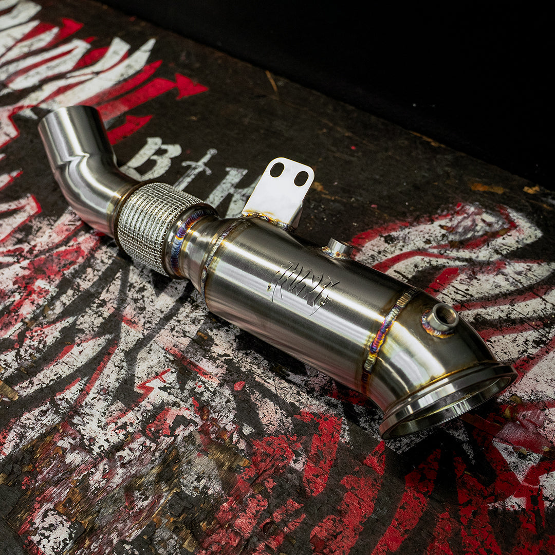 Rvng 4.5" B58 Downpipe for 1/2/3/4/5/7/ Supra series rwd & xdrive – Gen 1 & 2 by Rvng RaceWorks