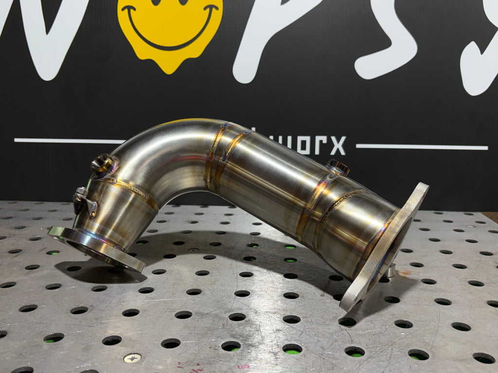 ‘22+ VB WRX 3.5" High-Flow J-Pipe IYKYK