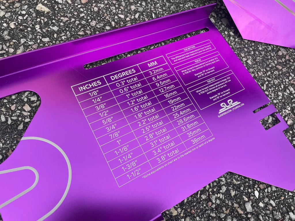 SLR Toe Plates for Civic EK