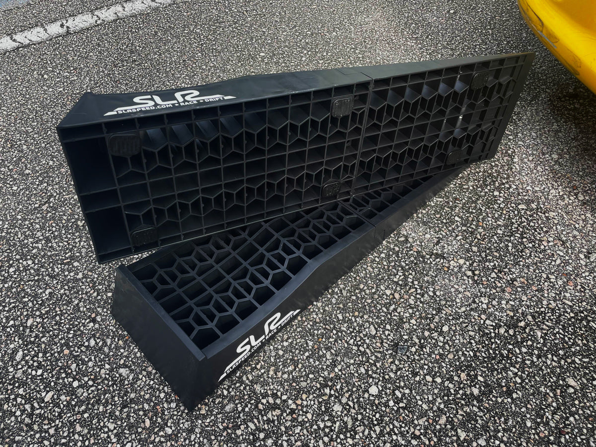 SLR Low Profile Race Ramps for 190E W201 - Split-Style for Easy Jacking