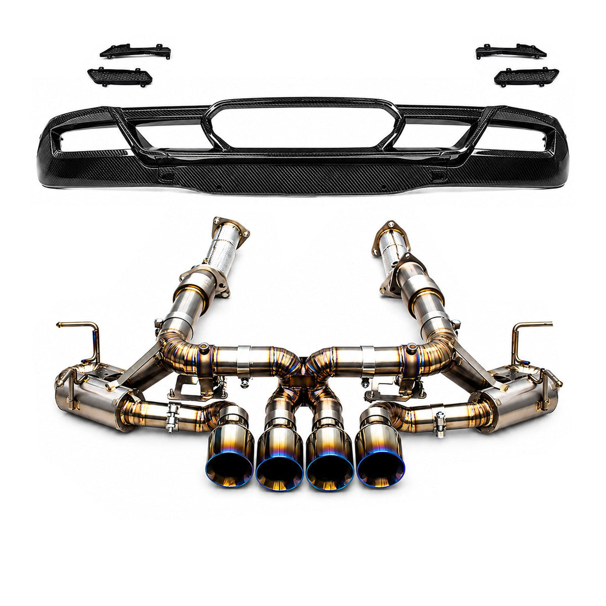 F1 Z06 Carbon Fiber Conversion Kit for Chevrolet Corvette C8 1LT 2LT 3LT