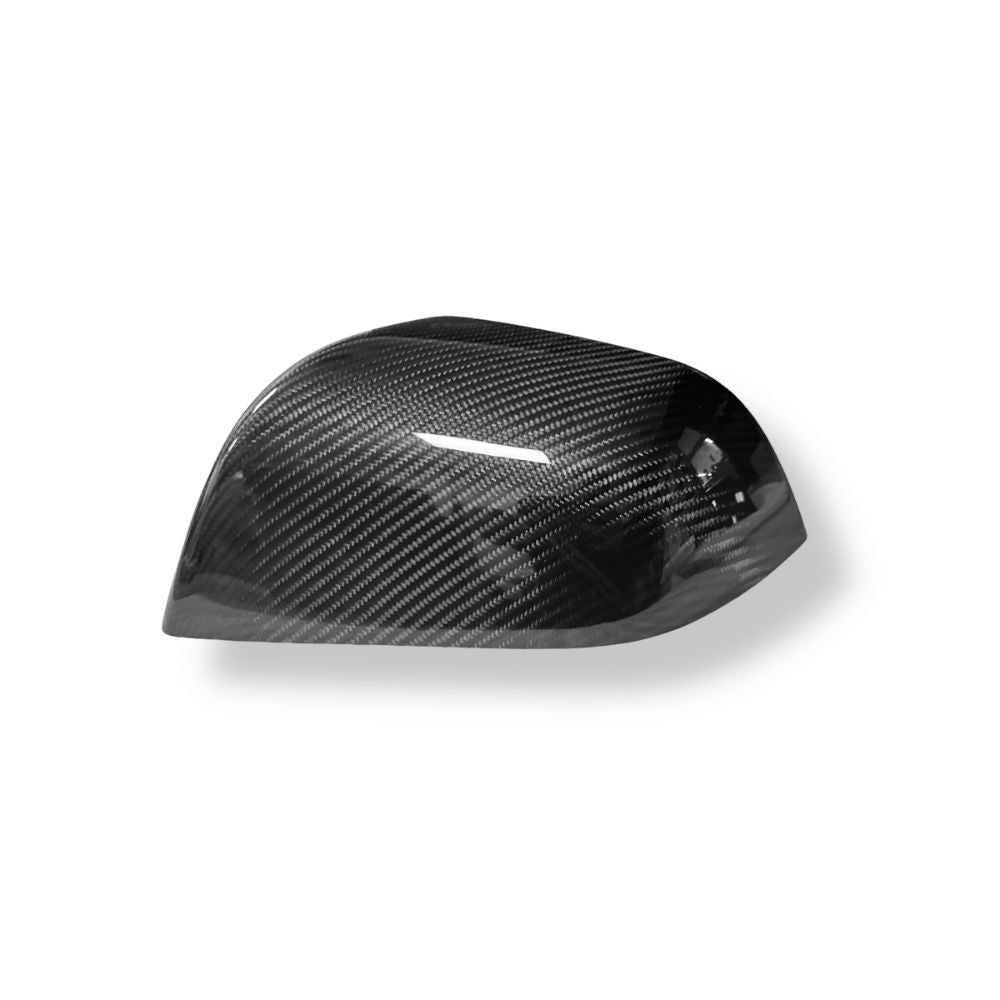 Tesla Model S & 3 & Y Carbon Fiber Mirror Caps | Palenon Performance