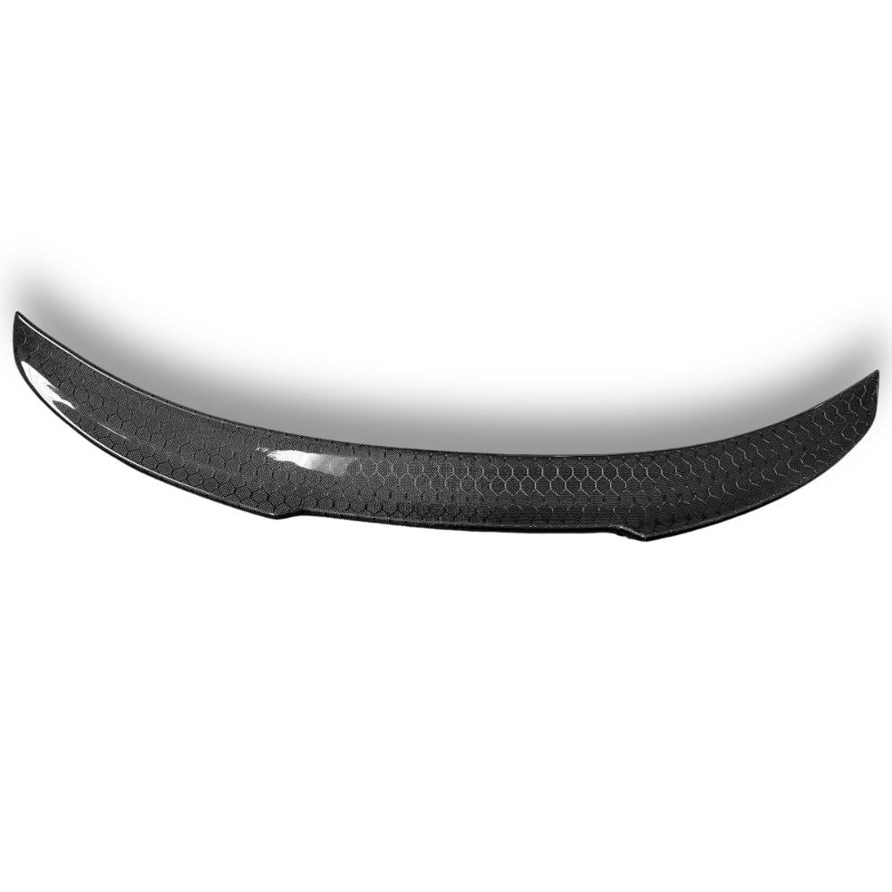 BMW E87 & E82 PSM Trunk Spoiler - HoneyComb Carbon