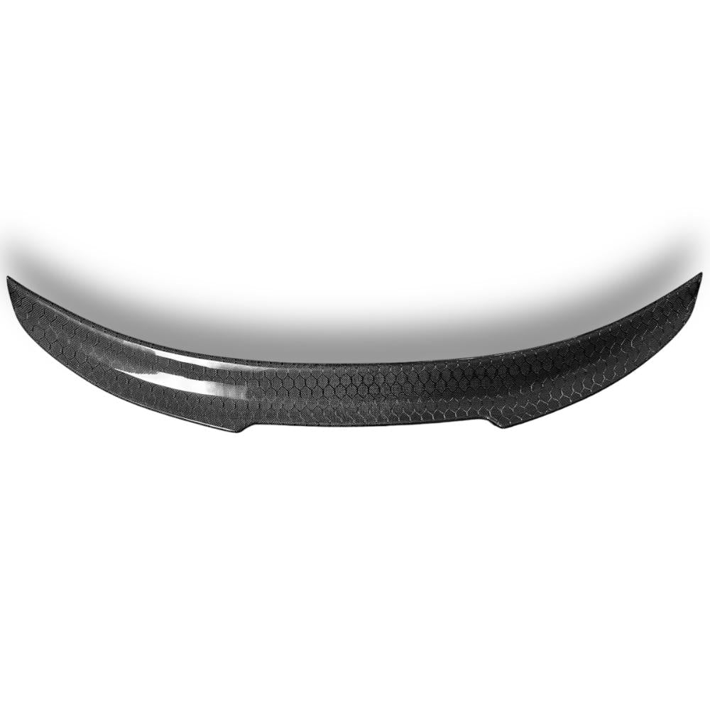 BMW E87 & E82 PSM Trunk Spoiler - HoneyComb Carbon