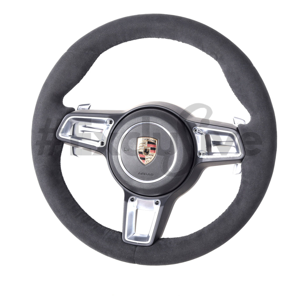 2014-2020 Porsche 911 (991.2) / GT3/GT3RS(991) / 718 Boxster/Cayman (982) / Cayenne (958.2) / Panamera (971) / Macan(95B)  |  Custom Steering Wheel by Exclusive Steering