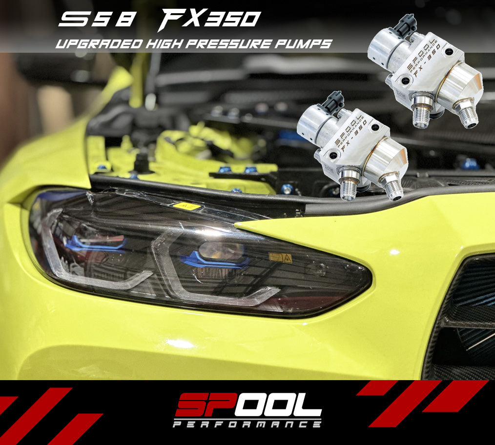 Spool FX-350 Upgraded High Pressure Fuel Pumps [S58]