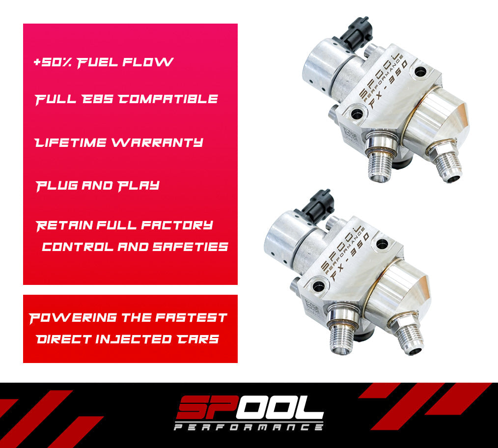 Spool FX-350 Upgraded High Pressure Fuel Pumps [S58]