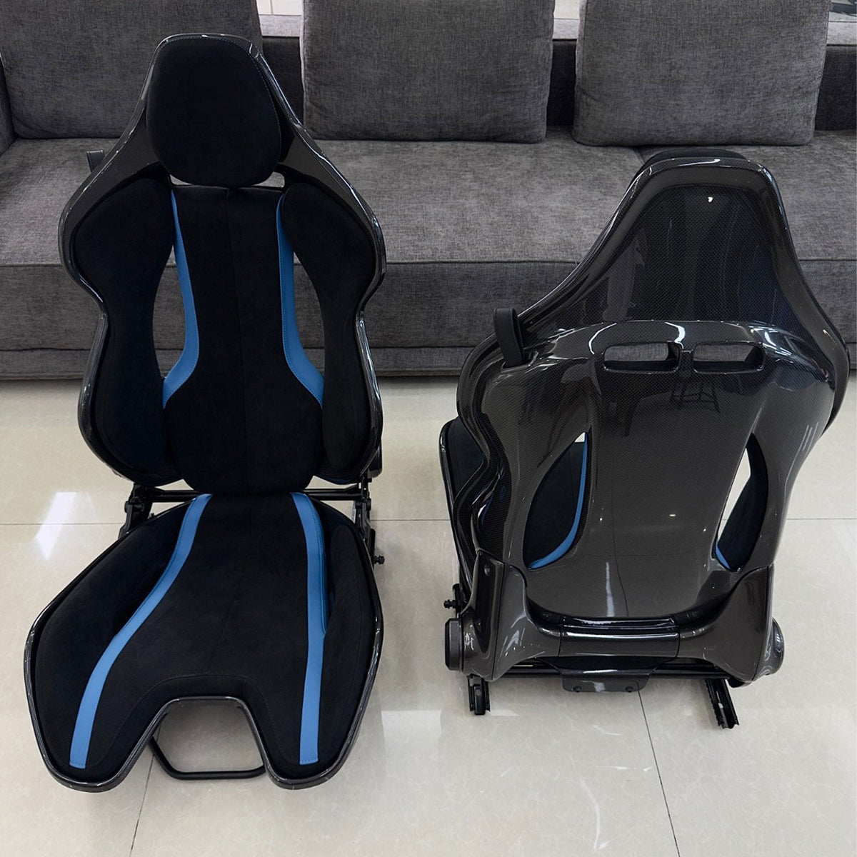 Alcantara Dry Carbon Fiber Racing Seats for Lamborghini Huracan STO Aventador Urus