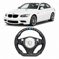 Real Carbon Fiber Steering Wheel for BMW E90 E92 E93 M3 328i 335i 135i 2007-2013