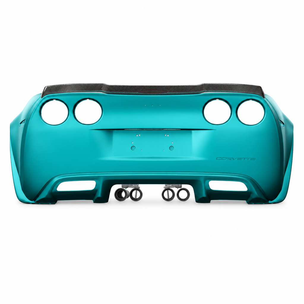 Dry Carbon Fiber Rear Spoiler for Chevrolet Corvette C6
