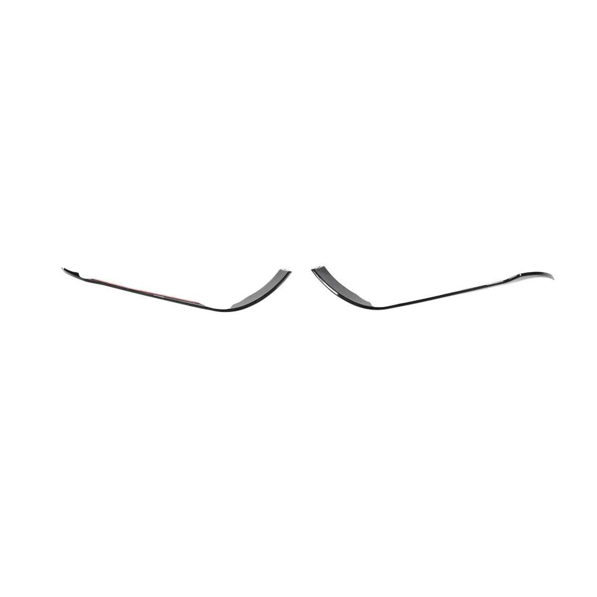 Chevrolet Corvette C8 Carbon Fiber Bumper Canards
