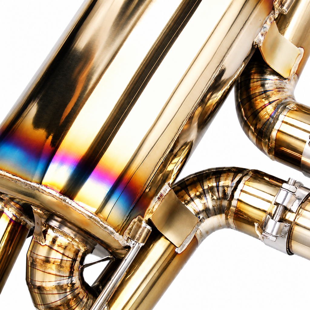 Titanium Axle Back Exhaust System for Alfa Romeo Giulia Quadrifoglio