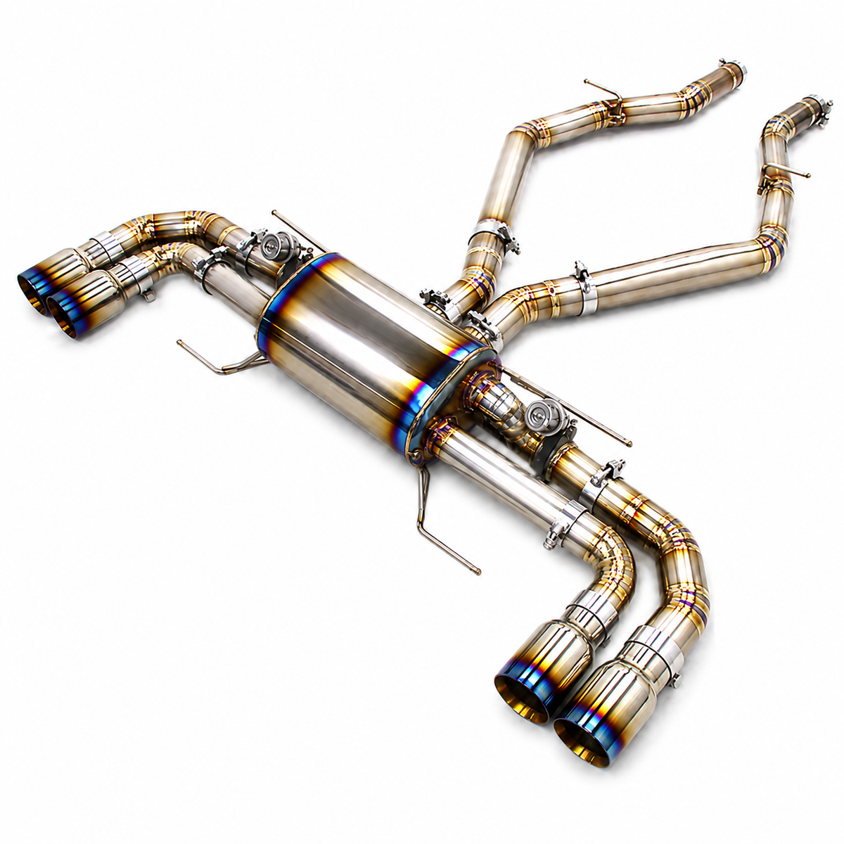 Titanium Axle Back Exhaust System for Alfa Romeo Giulia Quadrifoglio