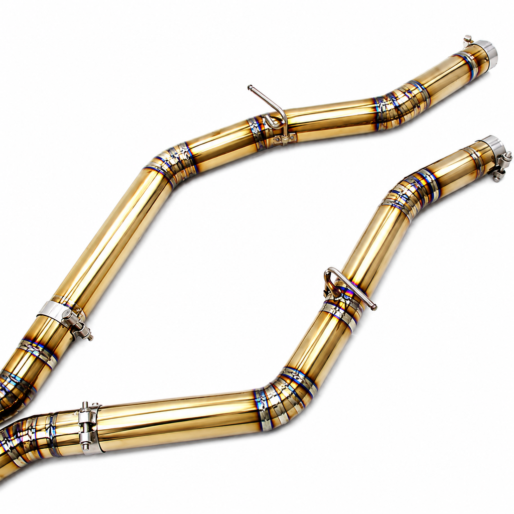 Titanium Axle Back Exhaust System for Alfa Romeo Giulia Quadrifoglio