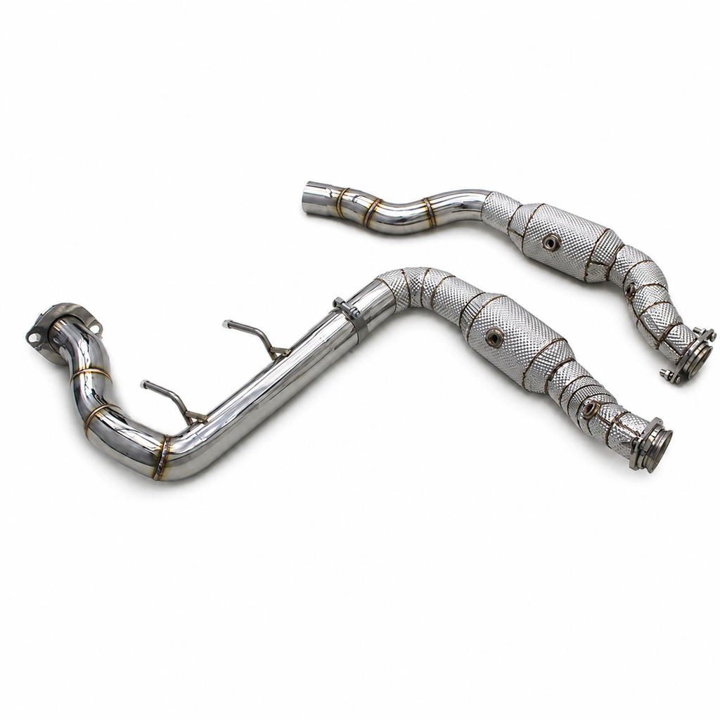 Catted Stainless Steel Downpipe for Ford F-150 3.5T