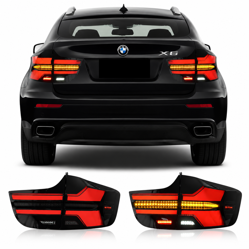 LED Taillights for BMW X6 E71 2007-2014 by Vekto
