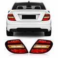 Full LED Tail Lights for Mercedes-Benz C-Class W204 2007-2014