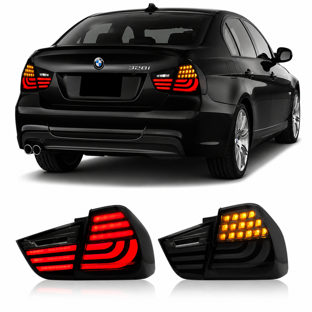 LED Tail Lights for BMW 3 Series E90 LCI 2009-2012