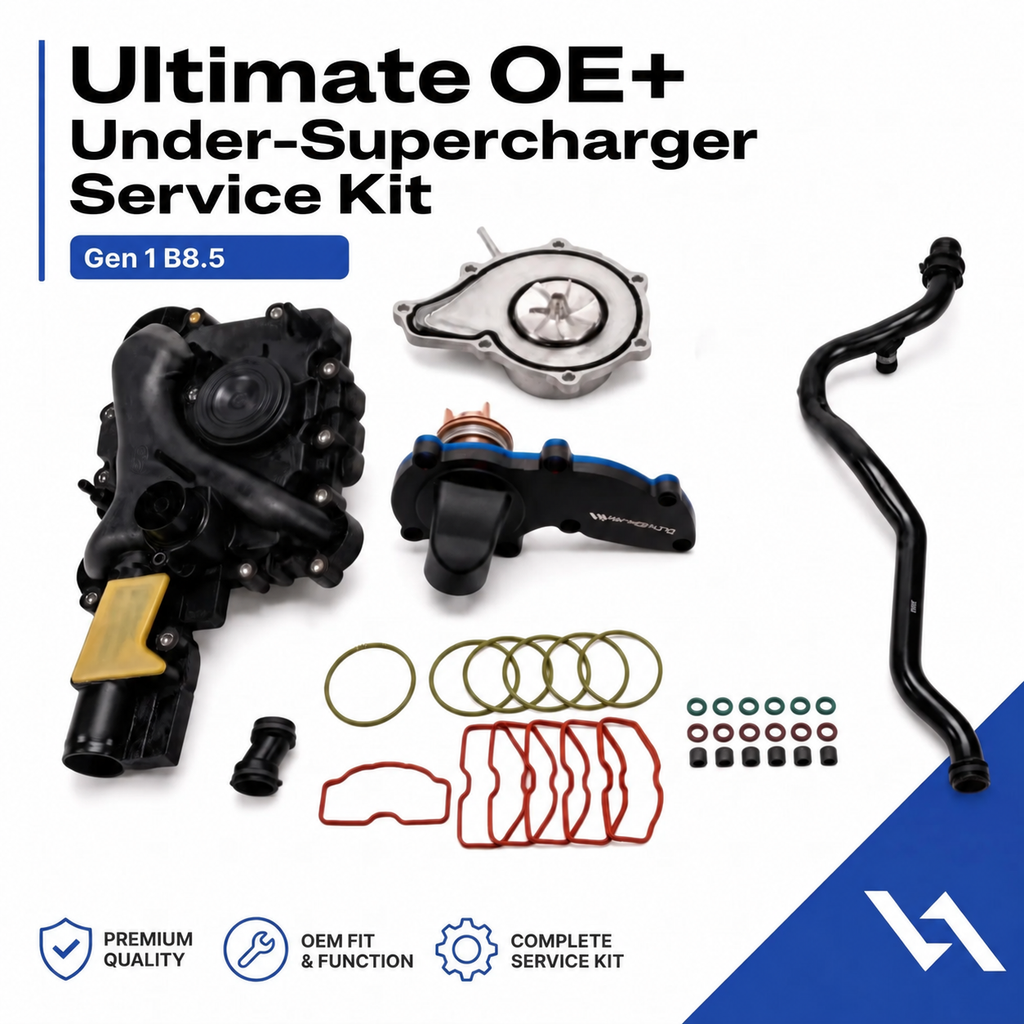 OE Ultimate Under Supercharger Kit (Audi 3.0T Gen 1 B8.5, 06E103547AH PCV)