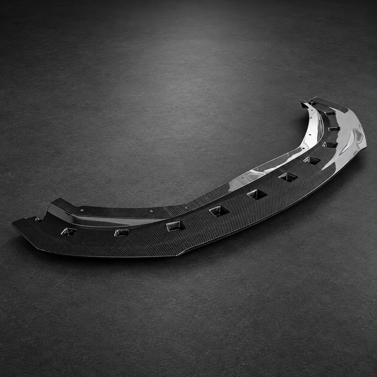 Dry Carbon Fiber Front Lip for Ford Mustang Dark Horse