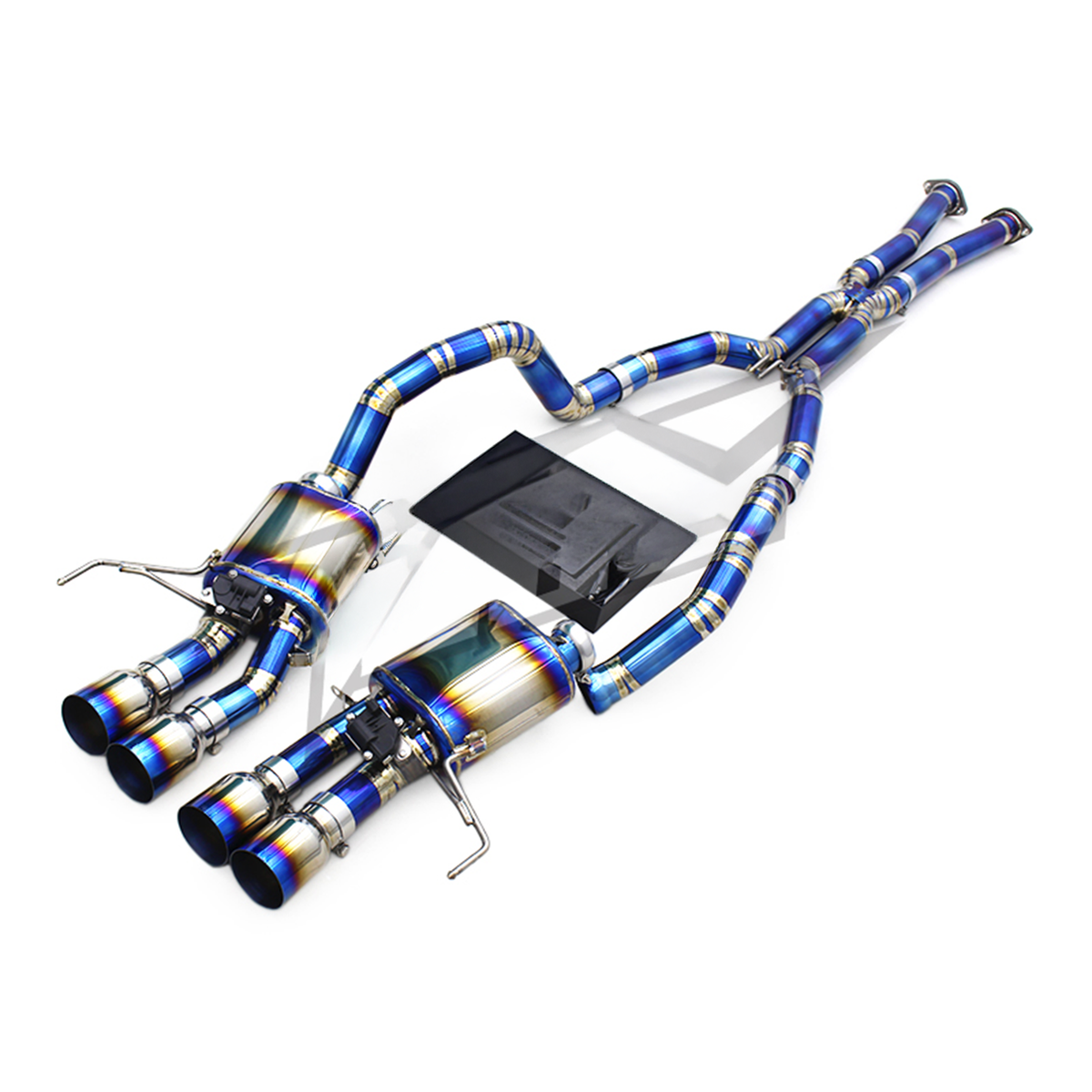 Performance Titanium Catback Exhaust System for Chevrolet Corvette C7 6.2L