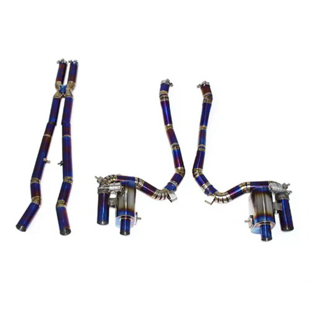 Titanium Full Cat Back Exhaust System for Ferrari 812 Superfast