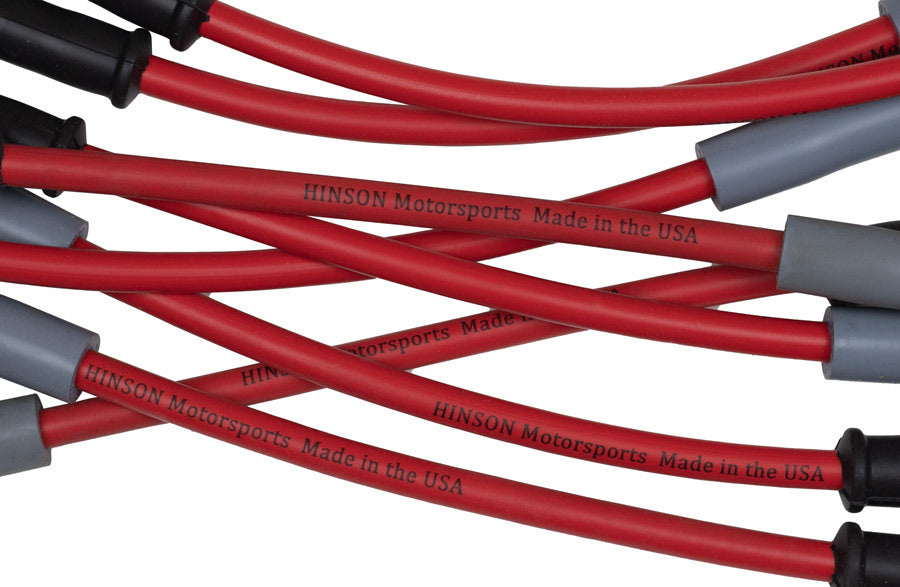 Red 8.5mm Spark Plug Wires – GM Truck & SUV 4.8/5.3/6.0/6.2L (99-13), Straight or 45° Boot