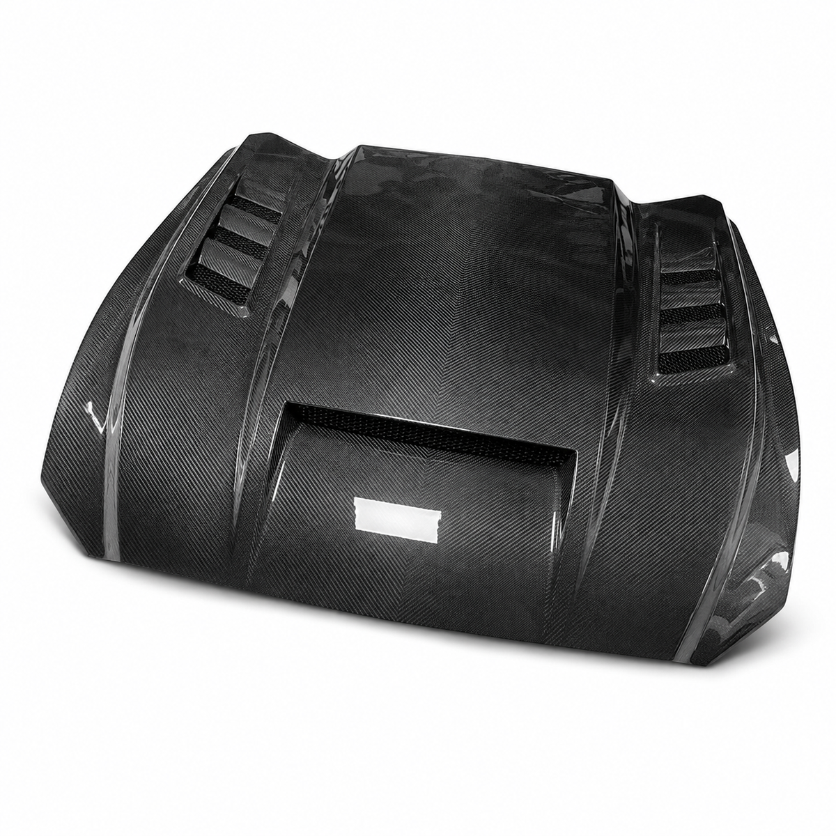 Functional Dry Carbon Fiber Vented Performance Hood for Ford Mustang