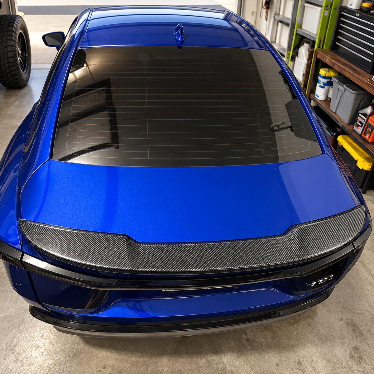 JDM Style Carbon Fiber Trunk Spoiler for Lexus IS300 IS350 F Sport