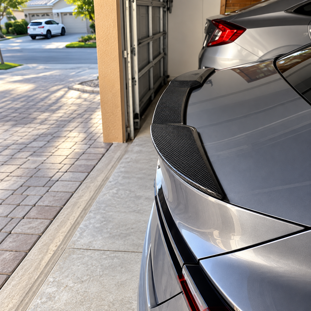 JDM Style Carbon Fiber Trunk Spoiler for Lexus IS300 IS350 F Sport