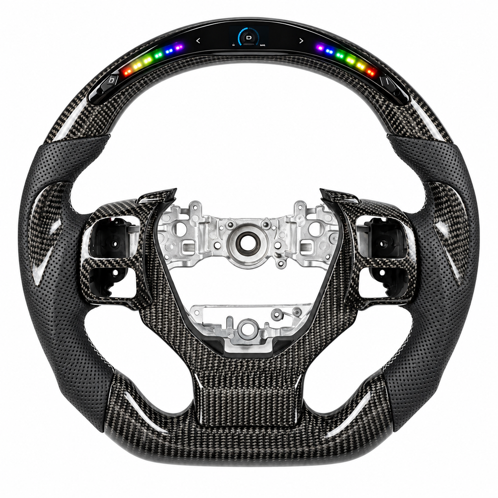 Full Custom Carbon Fiber Steering Wheel for Lexus IS RC