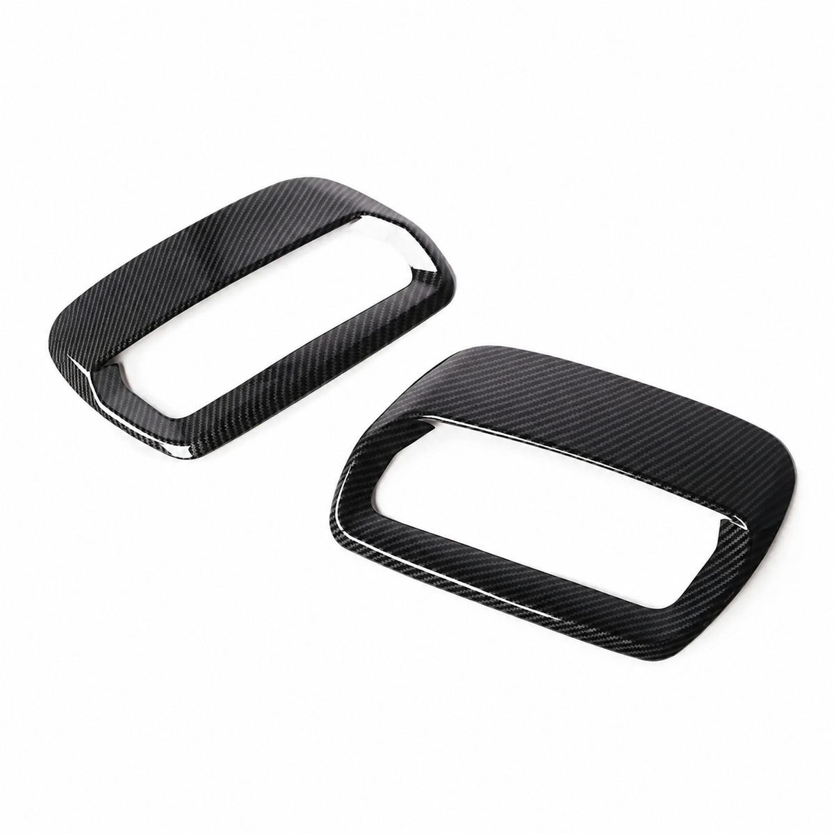 Dry Carbon Fiber Front Hood Air Vent Trim Cover for Ford Mustang