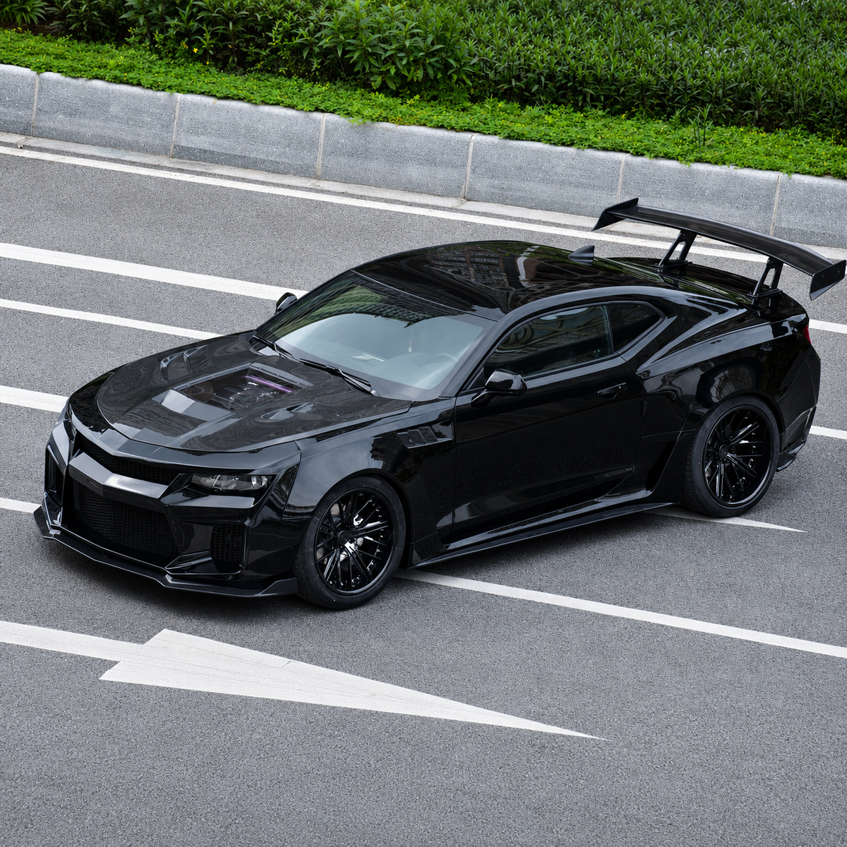 Wide Body Side Skirt Lip Splitters for Chevrolet Camaro