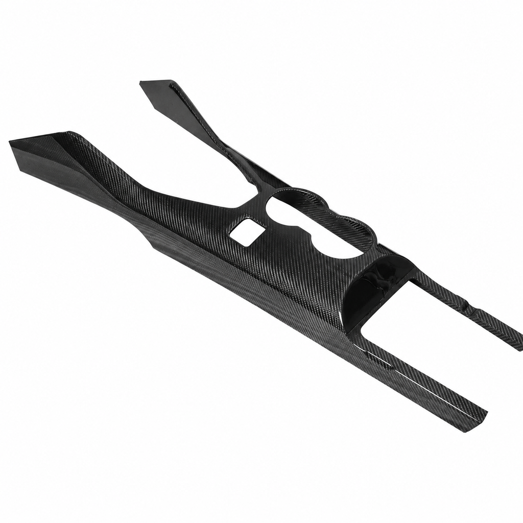 Dry Carbon Fiber Center Console Trim for Ford Mustang