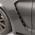Dry Carbon Fiber Side Fender Air Vent Trim for Ford Mustang Shelby GT350