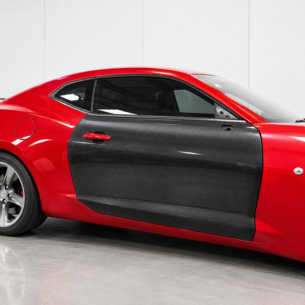 Dry Full Carbon Fiber Doors for Chevrolet Camaro