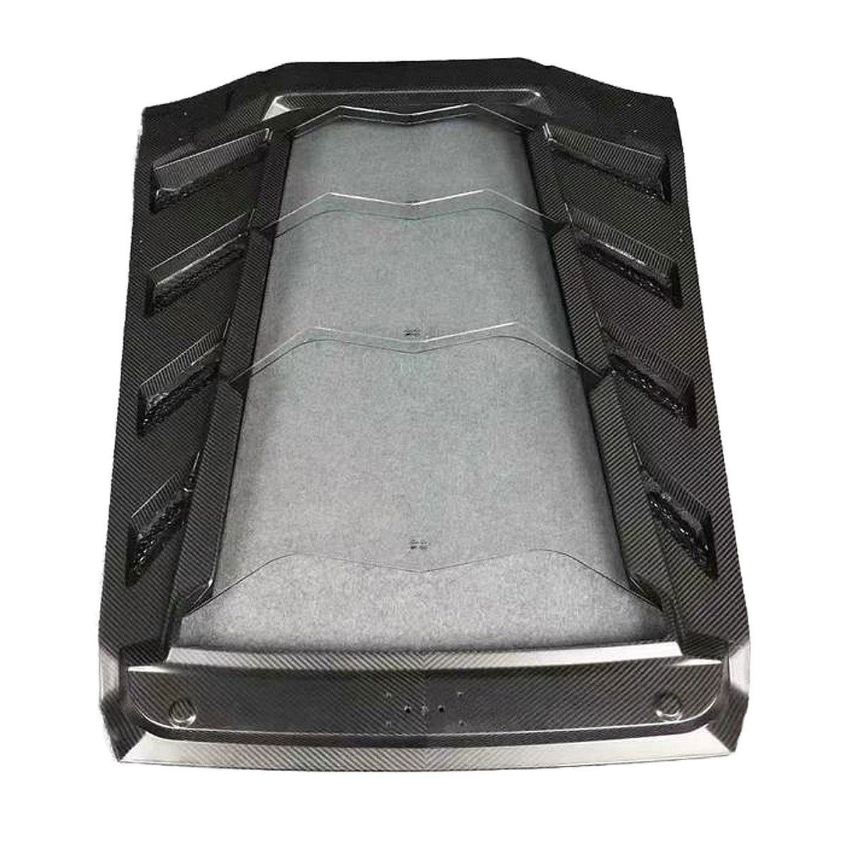 Carbon Fiber Rear Engine Hood Cover for Lamborghini Huracan LP580 LP610 LP640